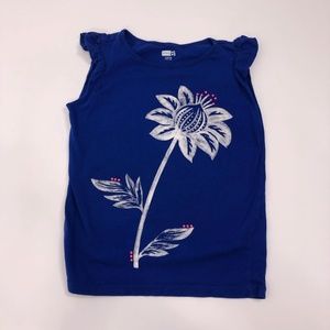 Girls Crazy 8 Blue Shirt Size L (10-12)